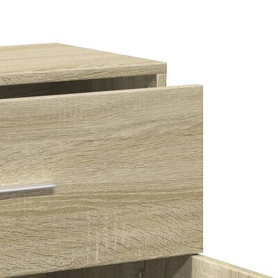 vidaXL Sideboard Sonoma-Eiche 60x31x70 cm Holzwerkstoff