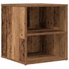 vidaXL Eckregal Altholz-Optik 200x40x45 cm Holzwerkstoff