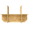 vidaXL Terrarienbasis Braun 80 x 50 x 50 cm OSB