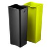 EKO Tretm&uuml;lleimer Ecofly 2x20 L Mattsilber