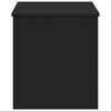 vidaXL Truhe Schwarz 100x42x46 cm Holzwerkstoff