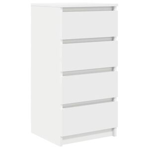 vidaXL Sideboard Wei&szlig; 37,5x35x76 cm Holzwerkstoff