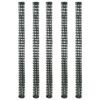 vidaXL Maschendraht 5 Stk. HDPE 1 x 1,2 m Gr&uuml;n