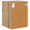 vidaXL H&auml;ngeschrank Artisan-Eiche 30 x 29,5 x 40 cm Holzwerkstoff