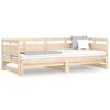 vidaXL Tagesbett Ausziehbar Massivholz Kiefer 2x(90x190) cm