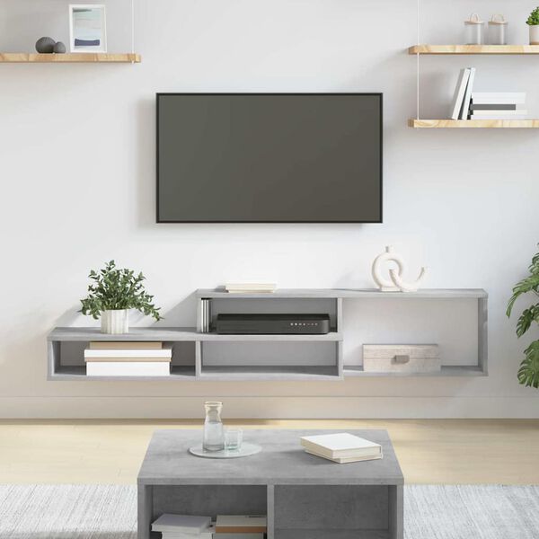 vidaXL WandTVStand 150x25x28,5cm Holzwerkstoff