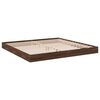 vidaXL Bettgestell ohne Matratze Braun Eichen-Optik 180x200 cm