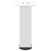 vidaXL Couchtischbeine 4 Stk. Wei&szlig; 30-32 cm Stahl