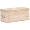 vidaXL Truhe 90x40x40 cm Akazie Massivholz