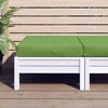 vidaXL Palettenkissen Melange Gr&uuml;n 60x60x9,5 cm Stoff