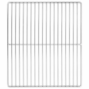 vidaXL Grillrost Silber 40 x 35 cm Edelstahl