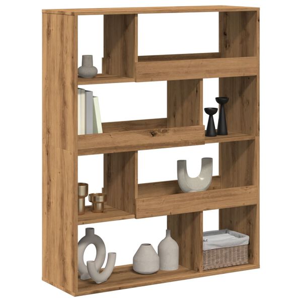 vidaXL Raumteiler Artisan-Eiche 100x33x125,5 cm Holzwerkstoff