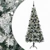 vidaXL K&uuml;nstlicher Weihnachtsbaum mit Weihnachtskugel 120 cm 150 LEDs