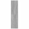 vidaXL Kleiderschrank Grau Sonoma 100x50x200 cm Holzwerkstoff