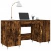 vidaXL Schreibtisch R&auml;uchereiche 140x50x75 cm Holzwerkstoff