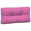 vidaXL Palettenkissen 7-tlg. Rosa Stoff