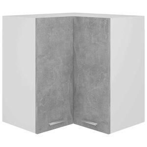vidaXL Eckh&auml;ngeschrank Lyon Betongrau 57x57x60 cm Holzwerkstoff