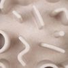 DISTRICT70 Anti-Schling-Napf f&uuml;r Hunde Bambus 21 cm Merengue