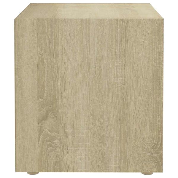 vidaXL TV-Schr&auml;nke 4 Stk. Sonoma-Eiche 37x35x37 cm Holzwerkstoff