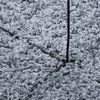 vidaXL Teppich Shaggy Hochflor Modern Blau 140x200 cm