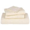 vidaXL Handt&uuml;cher FROGN 4 Stk. Creme 100x200 cm 360 g/m&sup2;
