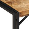 vidaXL Couchtisch 80x40x35 cm Raues Massivholz Mango