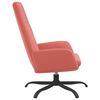 vidaXL Relaxsessel Rosa Samt