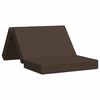 vidaXL Klappsofa Bett 100 x 67 x 45 cm Taupe