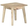 vidaXL Couchtisch 45&times;45&times;40 cm Mango Massivholz