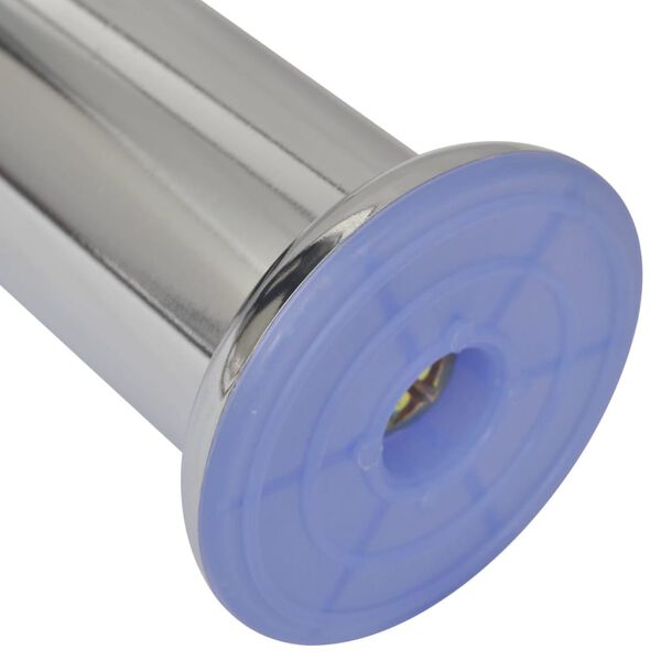vidaXL Runde Sofabeine 8 Stk. Chrom 180 mm