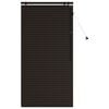 vidaXL Venezianische Jalousie Dunkelbraun 75 x 160 cm 35 mm
