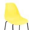 vidaXL 3-tlg. Bar-Set Kunststoff Gelb