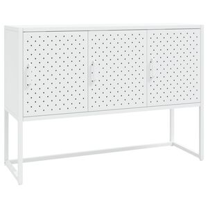 vidaXL Sideboard Wei&szlig; 105x35x75 cm Stahl