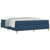 vidaXL Bettrahmen Blau 180 x 200 cm Stoff