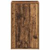 vidaXL Badezimmerschrank Wandmontiert Altholz 39 x 23,5 x 65 cm