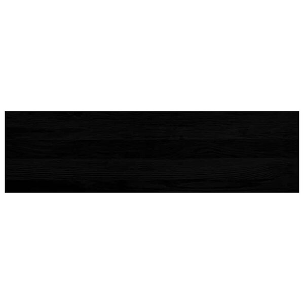 vidaXL Treppenstufen 4 Stk. Dunkelbraun 90x30x2 cm Massivholz Eiche