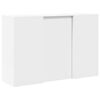vidaXL Empfangstheke Wei&szlig; 155x50x103,5 cm Holzwerkstoff