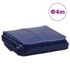 vidaXL Abdeckplane Blau &Oslash; 4 m 650 g/m&sup2;