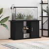 vidaXL Aquariumst&auml;nder Schwarze Eiche 101x41x58 cm Holzwerkstoff