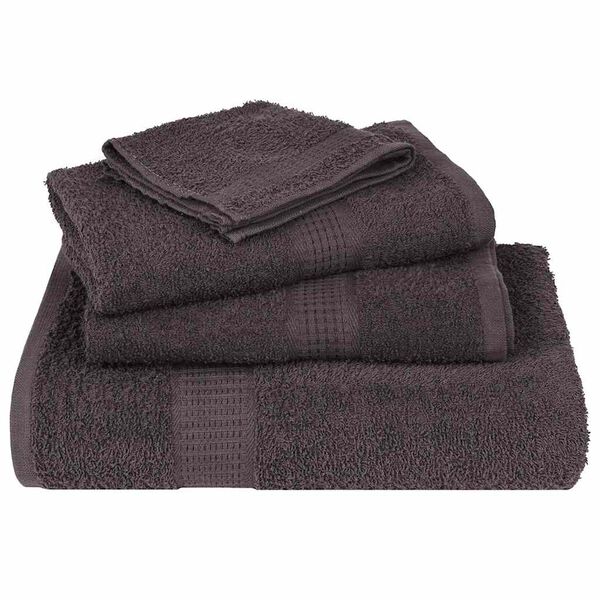vidaXL G&auml;stet&uuml;cher FROGN 50 Stk. Anthrazit 30x50 cm 360 g/m&sup2;