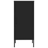 vidaXL Lagerschrank Schwarz 42,5x35x101,5 cm Stahl
