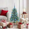 vidaXL Weihnachtsbaum mit 150 LEDs mit St&auml;nder Gr&uuml;n 90 cm PE