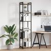 vidaXL B&uuml;cherregal Sonoma-Eiche 40 x 30 x 189,5 cm Holzwerkstoff