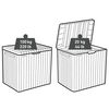 Keter Garten Aufbewahrungsbox City 113 L