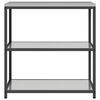 vidaXL K&uuml;chenaufbewahrung mit Regal Silber 60 x 50 x 92 cm Stahl
