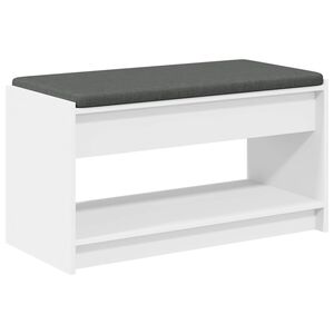 vidaXL Flurbank Wei&szlig; 83 x 38 x 45 cm