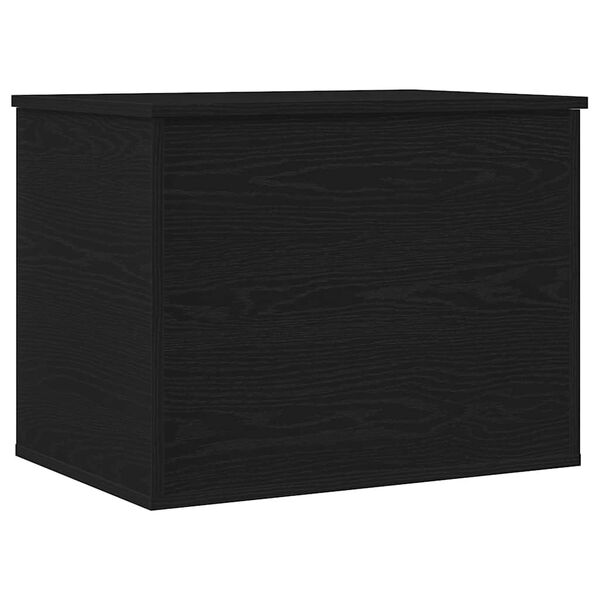 vidaXL Aufbewahrungsbox Schwarz Eichen-Optik 60 x 42 x 46 cm