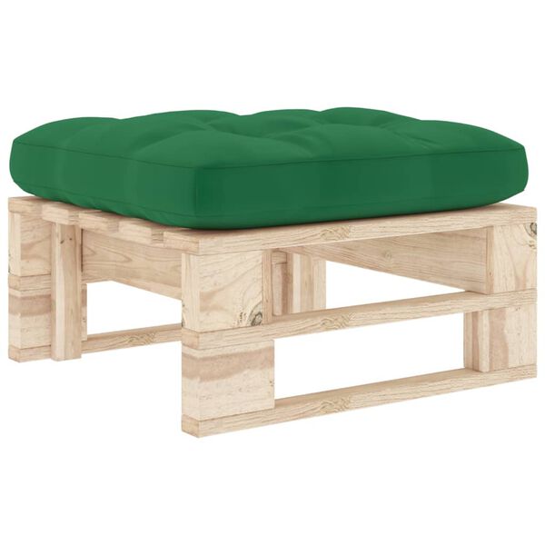 vidaXL Garten-Palettenhocker Impr&auml;gniertes Kiefernholz