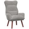 vidaXL Sessel Hellgrau 69 x 74 x 93 cm Samt