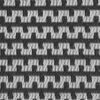 vidaXL Outdoor-Teppich Chevron ARAKIL Schwarz und Grau 500 x 300 cm